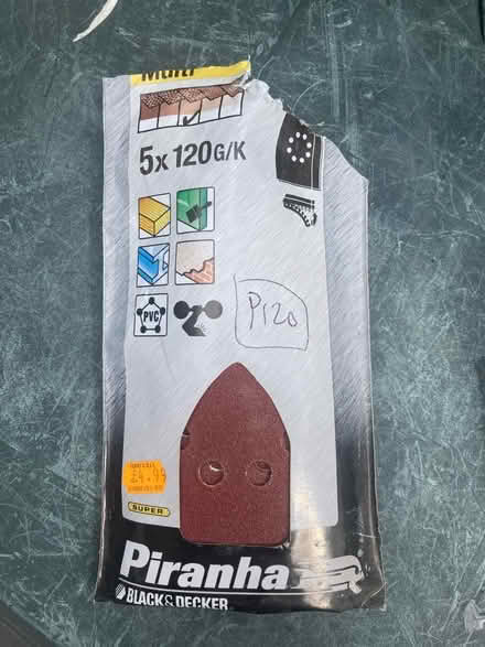 Photo of free Hand held sander sheets (Forest Hill SE26) #1