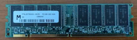 Photo of free pc100-322-620 memory card from computer (Grove Vale B43) #1