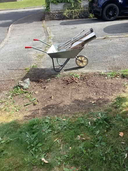 Photo of free Wheelbarrow with barbecue included (Dronfield Woodhouse S18) #1