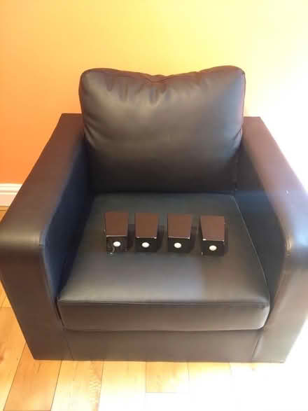 Photo of free Black arm chair (Kennington, SE11) #1