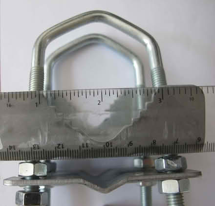 Photo of free Two mast clamps, probably for 2" pole (Caldecott OX14) #2