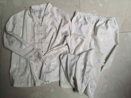 Photo of free Cream silky PJs from Vietnam (Barbourne WR1) #1