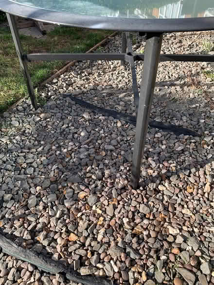 Photo of free Garden Glass Table (B24) #4