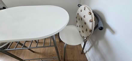 Photo of free Small table + 2 chairs (Leicester, LE1) #3