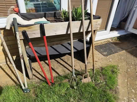 Photo of free Various gardening tools (Wheathampstead) #1