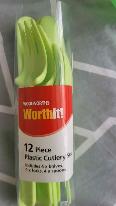 Photo of free Plastic picnic cutlery/bowls (Hornchurch RM12) #2