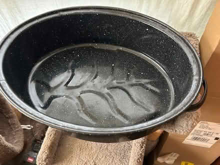 Photo of free 16" roasting pan & rack (Swarthmore area) #2