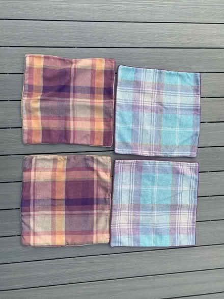 Photo of free 4 cushion covers (Alsager ST7) #1