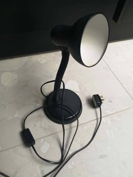 Photo of free Small black angle poise type lamp (Barbourne WR1) #1
