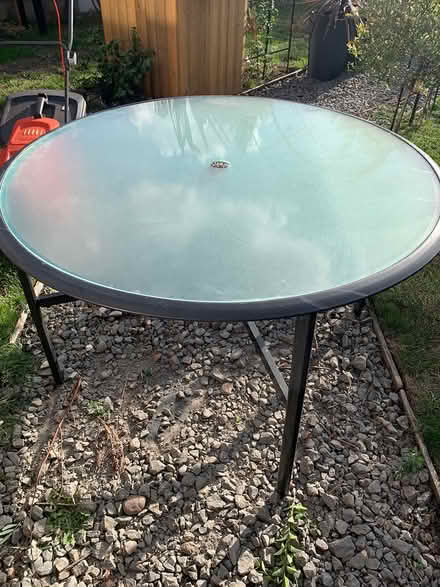 Photo of free Garden Glass Table (B24) #1