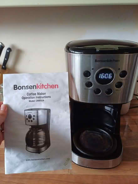 Photo of free Bonsenkitchen Programmable Coffee machine (Orgreave S13) #2