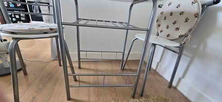 Photo of free Small table + 2 chairs (Leicester, LE1) #2