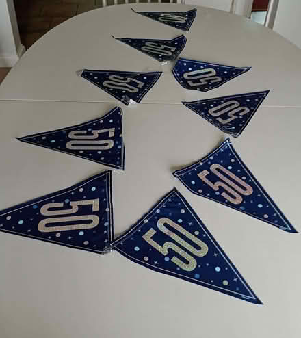 Photo of free 50th Bunting (CT6) #1