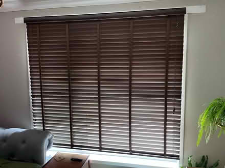 Photo of free Brown wooden blind (Harwell OX11) #1