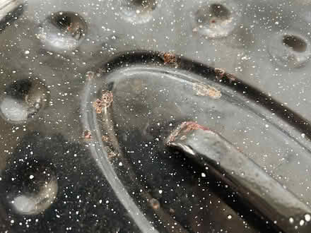 Photo of free 16" roasting pan & rack (Swarthmore area) #4