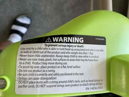 Photo of free Jumperoo (Withington M20) #2