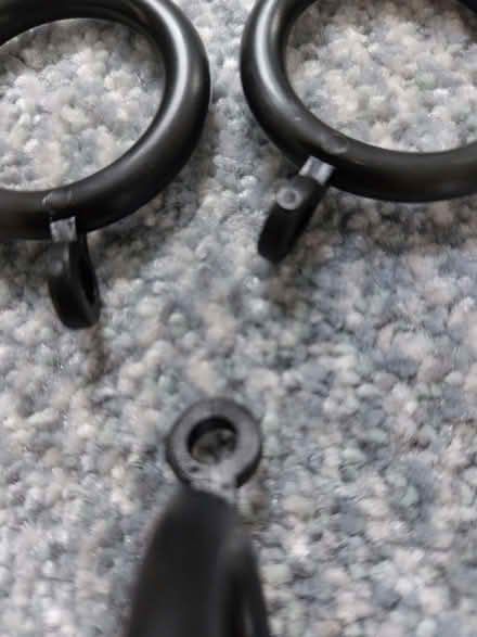 Photo of free Plastic curtain rings (Humphrey's End GL6) #2
