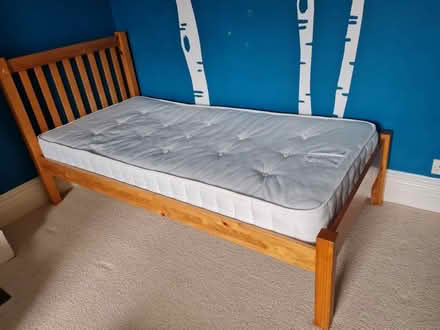 Photo of free single bed with mattress (High Spen NE39) #1