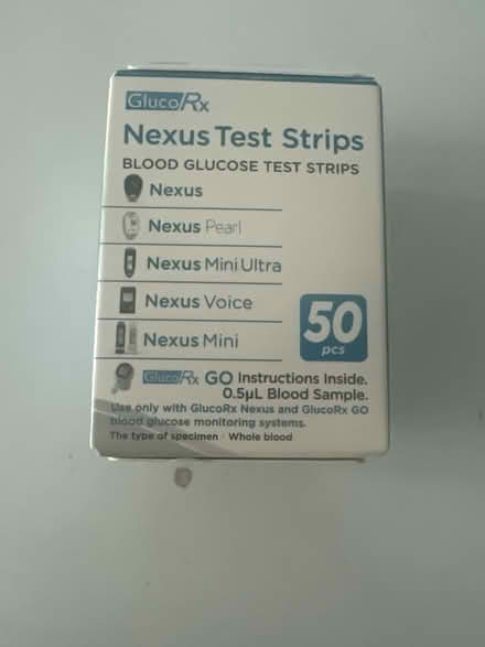 Photo of free Nexus Glucose Test Strip (TW13) #1