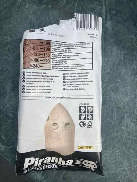 Photo of free Hand held sander sheets (Forest Hill SE26) #2