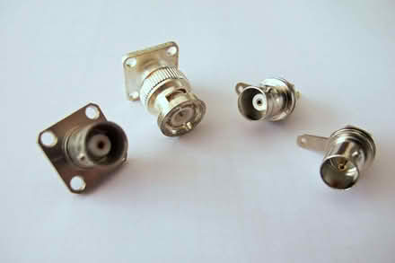 Photo of free Set of BNC sockets, panel mount, assorted gender & fixing (Caldecott OX14) #1