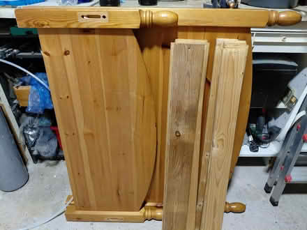 Photo of free Single pine bed (Eastville Park BS16) #1