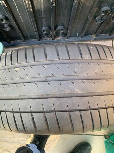 Photo of free Tesla alloy wheel and tyre (Ilford ig3) #2