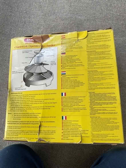 Photo of free Staywell Clockwork Operated Pet Feeder (Pershore WR10) #2