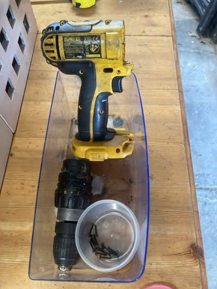 Photo of free Dewalt drill DC727 spares or repair (Newton le Willows WA12) #2