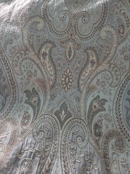 Photo of free Duck egg blue silver dunelm curtains (Worksop S81) #1