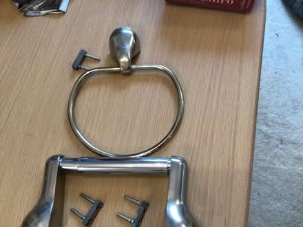 Photo of free Towel holder and toilet roll holder (St Leonards BH24) #1
