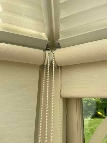 Photo of free Cream roller blinds - 10 available, will split (Steyning BN44) #1