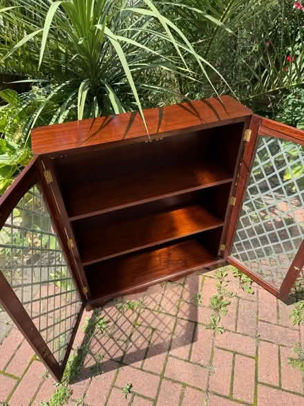 Photo of free Wood and Glass display cabinet (Crouch End N8 7JS) #2