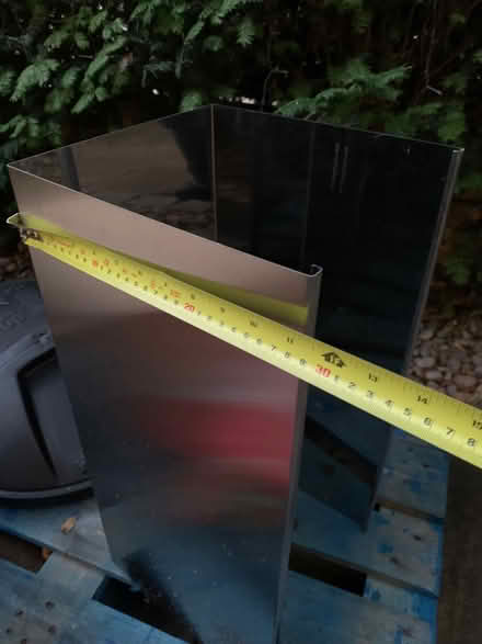 Photo of free stainless steel hood extender (Barnsbury N1) #3