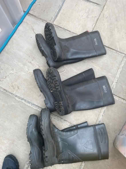 Photo of free Steel toecap site boots/ wellies (Hornchurch RM11) #1