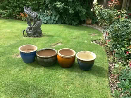 Photo of free 4 Large Garden Pots (Hesketh Bank PR4) #1