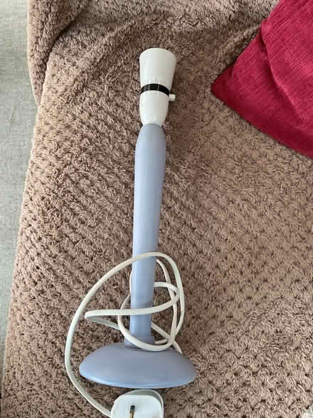 Photo of free Candlestick painted wood bedside lampstand (Pershore WR10) #1