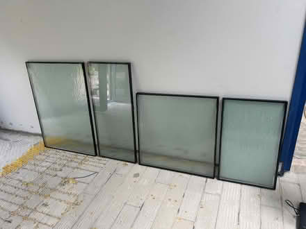 Photo of free Four double glazed frosted glass units. (Norton LD8) #1
