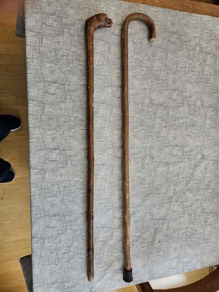 Photo of free Two Antique walking sticks (Chesham HP5) #1