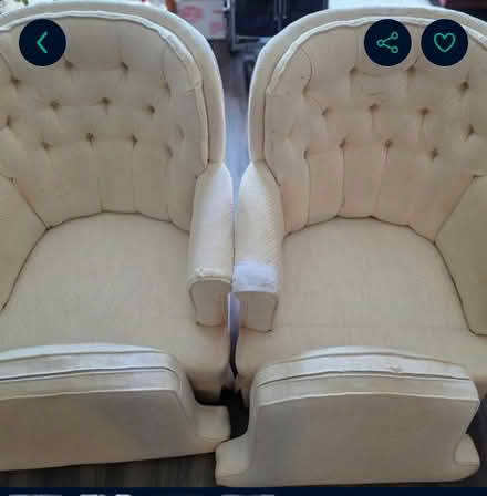 Photo of free 2 Sofa Chairs (75 Independence Way Cranston) #2