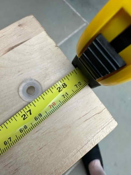 Photo of free Wood trestles and glass table top (Hampstead Heath) #2