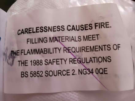 Photo of free 2 x Sofa & Stuff sofa seat cushions (Norton, Malton YO17.) #2