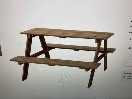 Photo of Kids garden bench & toys (GL54) #1