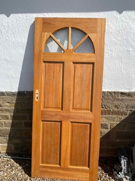 Photo of free External door with arch window (BD17 5LZ) #1