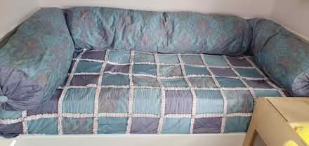 Photo of free Feather bolsters and cover (South Chailey Lewes) #1