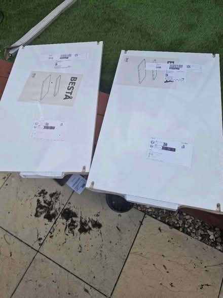 Photo of free 2x ikea shelves (MK15 downhead park) #1