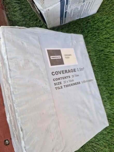 Photo of free Box white subway tiles (MK15 downhead park) #2