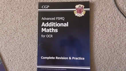 Photo of free OCR Advanced Maths (St Albans AL4) #1