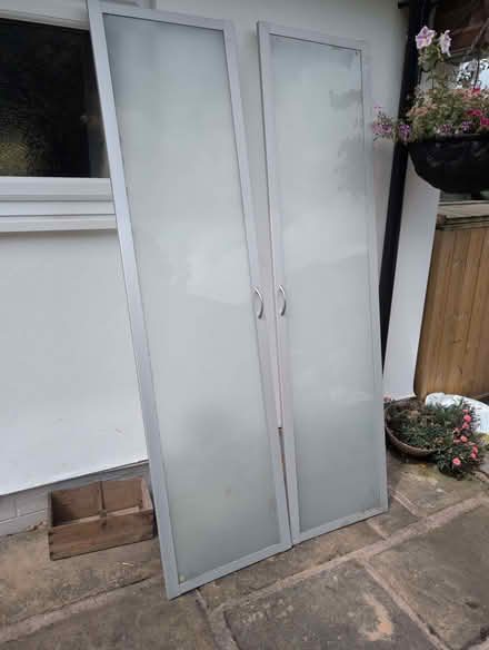 Photo of free Pair IKEA pax doors, 1945mm x 495mm (Wistaston CW2) #1