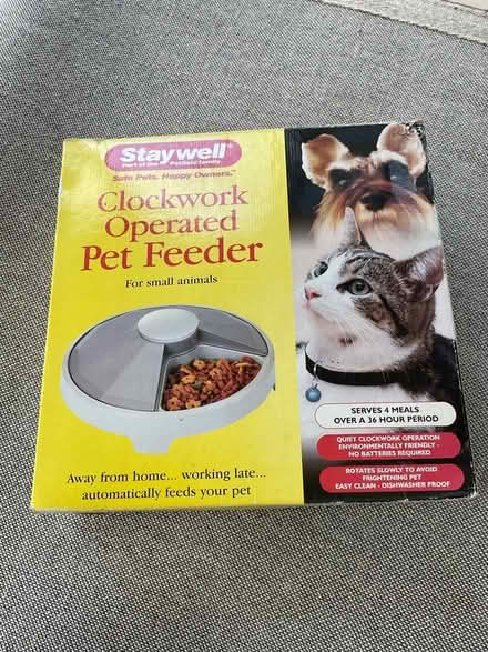 Photo of free Staywell Clockwork Operated Pet Feeder (Pershore WR10) #3